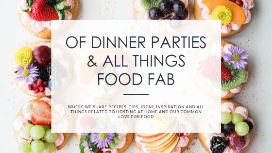 Of Dinner Parties and all things food fab facebook group image